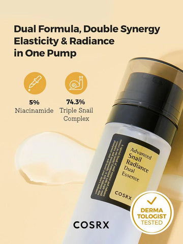 COSRX  Advanced Snail Radiance Dual Essence