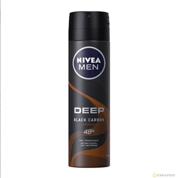 Nivea Deep Black Carbon Espressp Deo Spray
