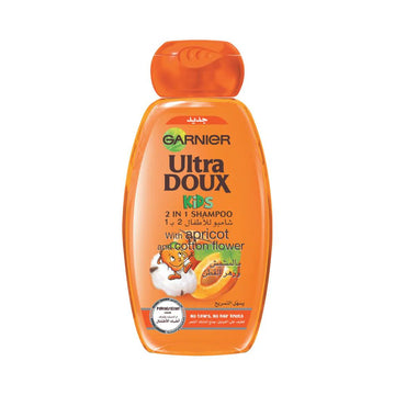 Ultra Doux - Children - with Apricot and Cotton Flower - Shampoo 2 in 1