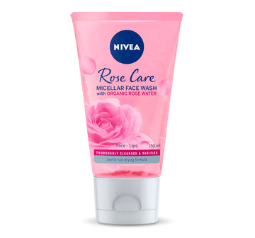 Nivea Visage Wash Gel Rose