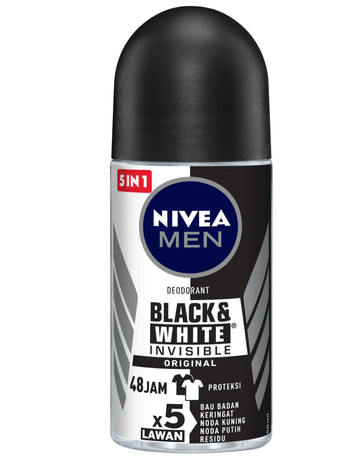 Nivea Roll On Black & White For Men