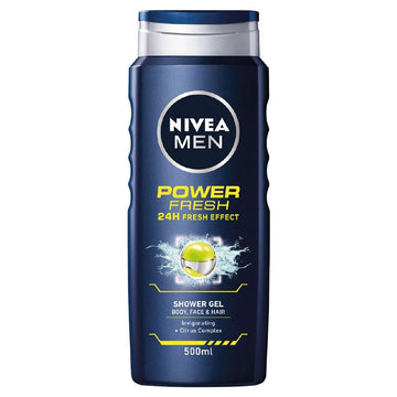 Nivea Shower Gel Power Fresh